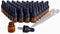 50 Pack 1ML Amber Glass Mini Dropper Bottles for Essential Oil Samples