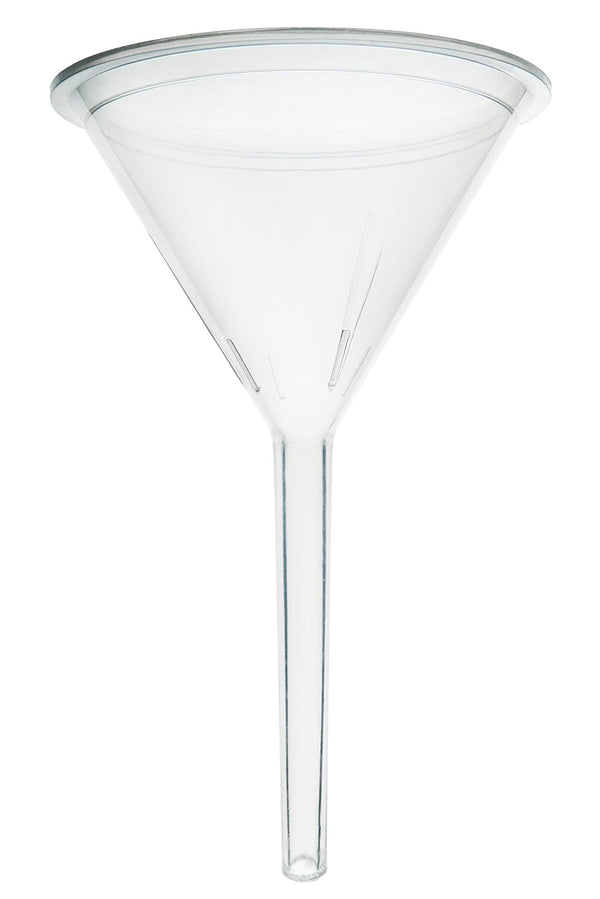 EISCO Filter Funnel, 2.6" Polyethylene Plastic - Resistant to Acids & Alkalis for Laboratory, Classroom or Home