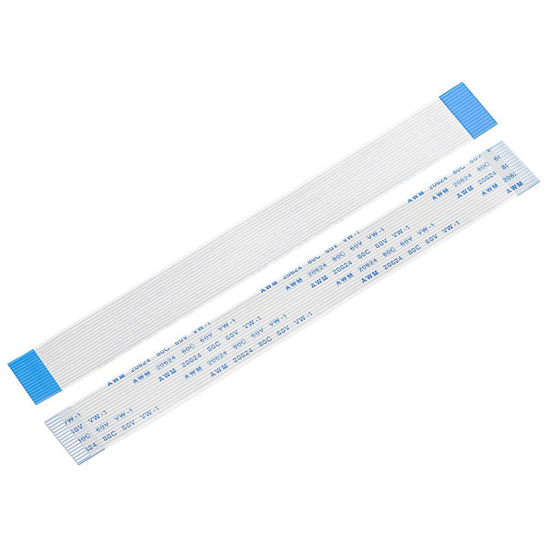 uxcell Flexible Flat Cable, 150mm 1mm Pitch 16 Pins FPC FFC Flexible Ribbon Cable, 10 Pcs (A Type)