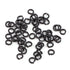 300pcs M3 Black Alloy Steel Hex Socket Screws Nuts Washer Assortment Kit (Set A Head)