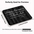 Inspirational Quote Rustic Black Wood Mouse Pad, Christian Bible Verses Joshua 1:9 Be Strong and Courageous