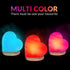 944AC Himalayan Glow USB Heart Salt Lamp, Multicolor Night light, Best Home Decor by WBM
