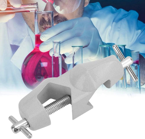 Flask Clamp Tripod Clamp Mount, Cross Clip, Pipe Clamp for Laboratory Experiments
