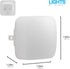 3000K, 2nd 1 Pack, 82486 Lights by Night Mini Square LED Night Light, Plug in, Dusk to Dawn Sensor, Warm Compact Single