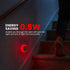 625nm 2-Pack Red Light Night Light for Sleep, LED Red Nights Light Plug Into Wall, Dusk to Dawn Sensor Auto On/Off