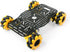 4WD 360 Mecanum Wheel Robot Chassis Car Kit Omnidirectional Movement with Metal Chassis and TT Motor Robot Building