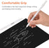 White Pen, 12 Pack, 0.8mm Extra Fine Point, White Gel Ink Pens for Artists, White Drawing Pens for Black Paper