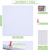 Large Felt Cork Board 47"x35", 12 Pack 11.8"x11.8" Wall Tiles with 60 Push Pins and Adhesive Tabs