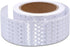AISEY 2" X 30ft Reflective Tape, White Outdoor High Vis Safety Tape, Waterproof