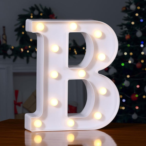 Foaky LED Letter Lights Sign Marquee Light Up Letters Sign for Night