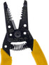 IDEAL Electrical 45-415 Premium Reflex T-5 Wire Stripper, 10-20 AWG, Plier Nose with Textured Grips, Yellow