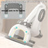 Lunnalle 2-in-1 Potty Training Seat Toddler Potty Training Seat with Step Stool Foldable Ladder Adjustable Toddler