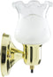 Diodesy- Vintage Wall Sconce Tulip Glass Shade Fixture 4.5 Inch 60W Max