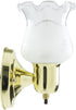 Diodesy- Vintage Wall Sconce Tulip Glass Shade Fixture 4.5 Inch 60W Max