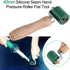 Silicone Roller, 40mm High Temperature Hand Roller Tool for PVC/TPO/EPDM Roofing and Vinyl Decking