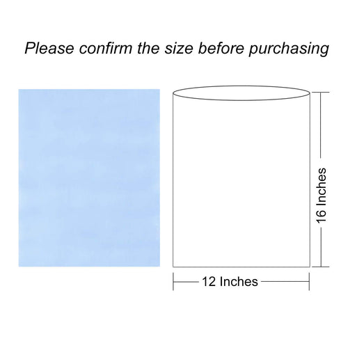 Shrink Wrap Bags, 12x16 Inches, 20 Pcs PVC Clear Heat Seal for Book, Bath Bombs, Candles, Crafts