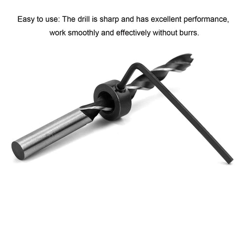QWORK 15 Degree Pocket Hole Jig Kit, Woodworking Inclined Hole Jig for Carpentry Locator and Joint Angle Tool