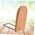 Retractable Bamboo Bookends - Elegant Desk Organizer for Home and Office
