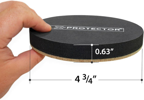 X-PROTECTOR Felt Furniture Sliders for Hardwood Floors, 8 PCS, 4 3/4 inch Heavy Duty Sliders