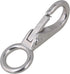 BQLZR Metal Keychains Keyring Key Chain Ring Holder Organizer Stainless Snap Hook for Home,Total Length 55mm (2.17inch) Suitable for Keychains, Car Keychains, Jewelry Buckles