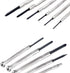 6Pcs Mini Screwdriver Set, Precision Eyeglass Repair Tool Kit with Flathead and Philips Screwdrivers for Jewelers