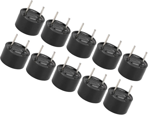 Zerodis 10 Buzzers Speakers Mini Active Piezo Electromagnetic Buzzers Alarm Sounder Speaker Beep for Computer Printer