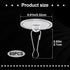 60 Pack Self-Adhesive Ceiling Hooks for Hanging,Damage-Free No-Drill Ceiling Discs, Removable Transparent Wall Hanger for Festival Wedding Birthday Party Christams Decorations by Mxxipp