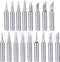 Yakamoz 17Pcs 900M Soldering Iron Tips Replacement Kit for Hakko, Radio Shack, TENMA, Aoyue