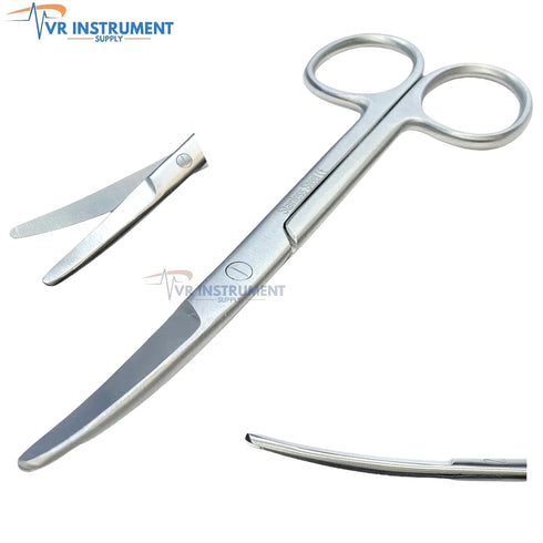 Mayo Scissors Curved 5.5" Blunt/Blunt Surgical Operating Stainless Steel Instruments