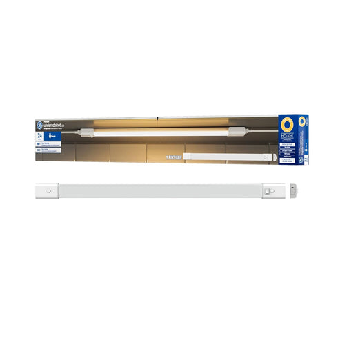 GE LED HD+ Undercabinet Light Fixture, Linkable Integrated Slim Profile Fixture for