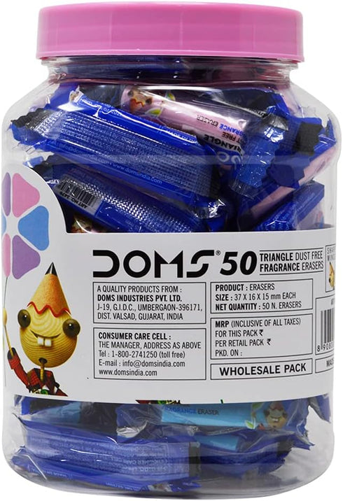 Set of 15 Doms Triangle Dust Free Fragrance Eraser