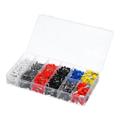 MECCANIXITY 1800Pcs Wire End Ferrules for Electrical Wire Connectors, Home Repair Crimping Tool Kit