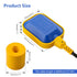 Baomain 4M 13ft Cable Float Switch Water Level Controller for Tank Pump