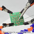 Helping Hands Third Hand Soldering Tool, 4 Arms with Adjustable Vise, Perfect for PCB Repair