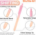 Shuttle Art Retractable Pastel Shifting Gel Ink Pens, 15 Pack Black Ink Pens, Cute Pens 0.5mm Fine Point Soft Aesthetic Barrel for Smooth Writing Journaling Taking Notes School Office Home by Shuttle Art