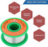 Solder Wire Lead-Free Electronics Alloy, 100g, Rosin Core No Clean for Electrical Soldering
