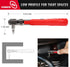 STREBITO Right Angle Screwdriver Low Profile 26 Piece Ratchet Set, Mini 1/4 Bit Tool for Tight Spaces