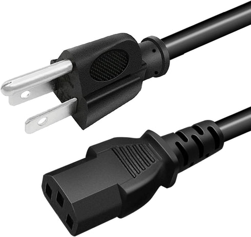 3 Prong Power Cable Replacement for ELEGOO Neptune 4 Plus 3D Printer, 8.2ft AC Power Cord Plug