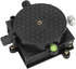 Lab Lifting Platform 2.56in, Scissor Jack Expandable Lift Stand with 360° Rotation for Scientific Use