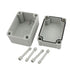 YXQ 110 x 80 x 85mm Junction Box Enclosure Project Case Dustproof Waterproof DIY Power Electronic Outdoor Gray (4.3 x 3.2 x 3.4 inches)