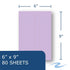 Roaring Spring Enviroshades Recycled Steno Book, Orchid, 6" x 9", Pack of 4