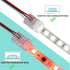 HOMELYLIFE 10 Pcs 3 Pin LED Strip Connector Solderless with 16.4ft Extension Cable for 10mm Wide WS2811 WS2812 WS2812B