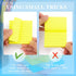 Early Buy Lined Sticky Notes, 3x3 Self-Stick Notes in 9 Bright Colors, 70 Sheets/Pad