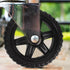 4pcs VALICLUD Replacement Shopping Cart Wheels Rolling Cart Wheel for Grocery Trolley Heavy Duty Caster Easy Climbing