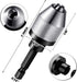 Fixinus 2 Pieces Keyless Drill Chucks - 1/4 Inch Hex Shank Drill Bit Adapter, Fast Change Converter for Impact Drill