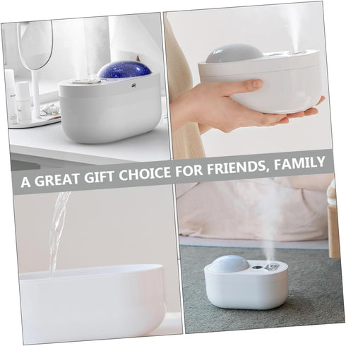 Large Capacity Dual-Jet Home Humidifier with Projector for Kids