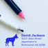 Handcrafted Belgian Malinois Mailing Stamp - Custom-Made Address Stamps for Thank You