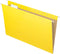 Pendaflex Recycled Hanging Folders, Legal Size, Yellow, 1/5 Cut, 25/BX (81626)