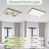 Smile Sunflower 3PCS 10 Merry Christmas Cactus Gift Linen Fluorescent Light Covers - Lampshade Ceiling Lights