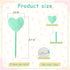 Pom Pom Ballpoint Pen 4 Pack Heart Shape Puffy Pens Fluffy Pen for Girls Colorful Fuzzy Pens Ballpoint Pens for School,Office and Party Supplies by SBYURE